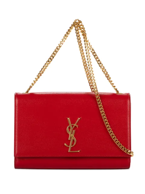 Saint Laurent Pre-Owned 2000s chain-strap shoulder bag Pink YSL3640211178