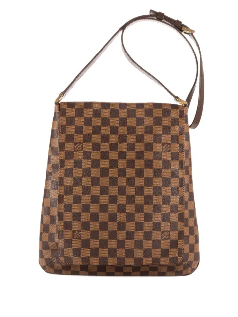 Louis Vuitton Pre-Owned checked shoulder bag Brown SL0074