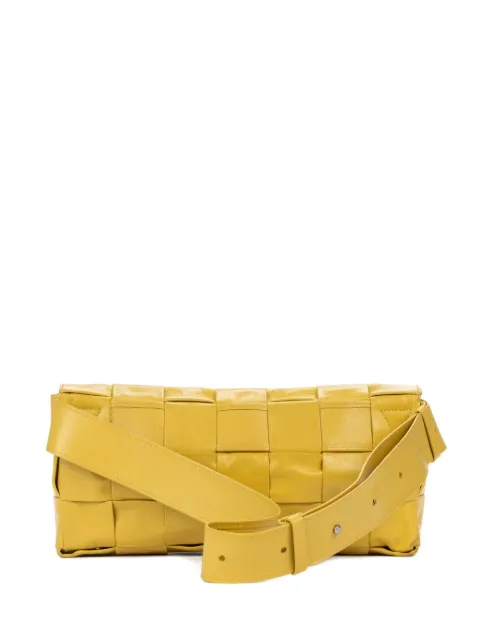 Bottega Veneta Pre-Owned Cassette belt bag Yellow B09199708J