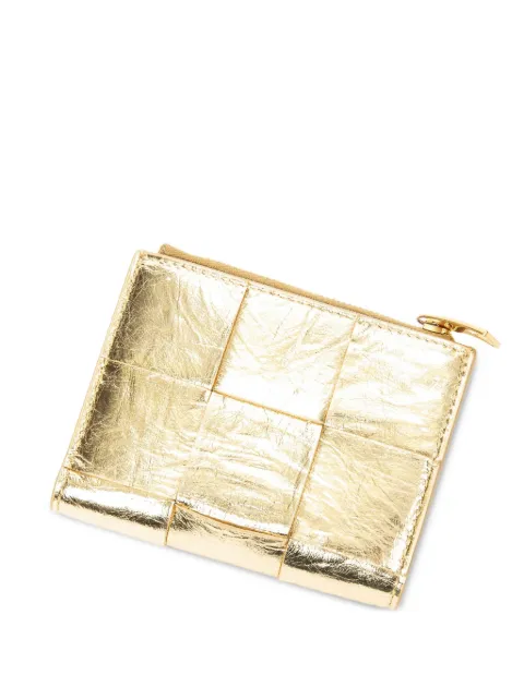 Bottega Veneta Pre-Owned Cassette wallet Yellow A00758483C