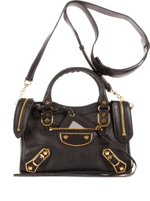 Balenciaga Pre-Owned 2010s leather top handle bag Black 3901601060W1669