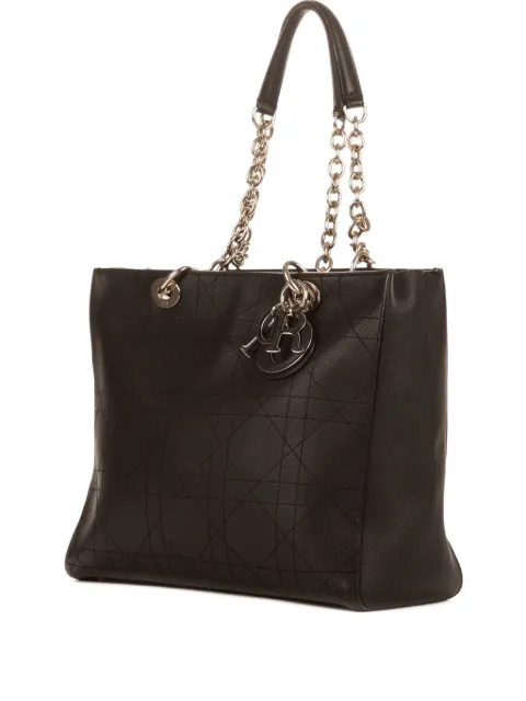 Christian Dior Pre-Owned Cannage Ultra Dior tote bag Black EAH0320
