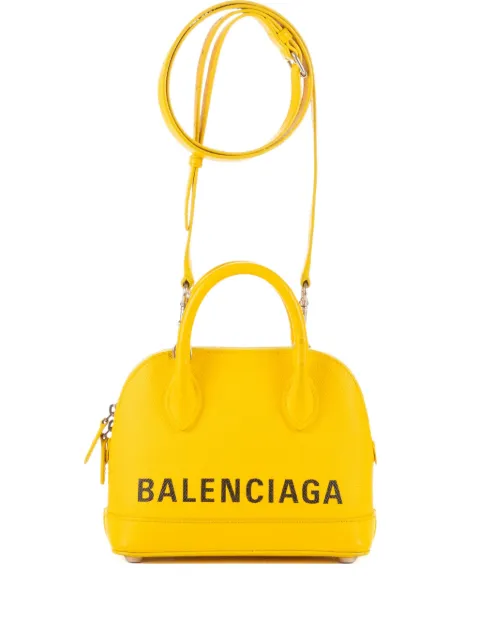 Balenciaga Pre-Owned Mini Ville two-way handbag Yellow 5506467161X538735