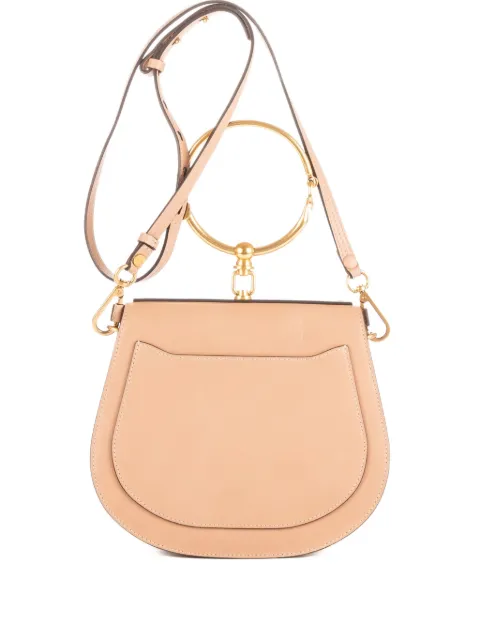 Chloé Pre-Owned ring-handle shoulder bag Neutrals 011957659