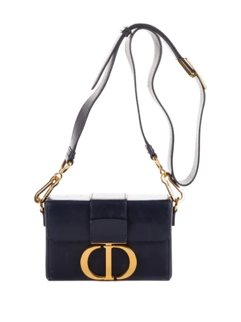 Christian Dior Pre-Owned Montaigne shoulder bag Blue 01RU0199