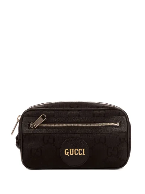 Gucci Pre-Owned GG-pattern belt bag Black 631341