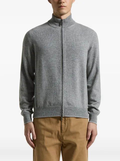 Peserico zip-fastening cardigan Grey R59402F129A470