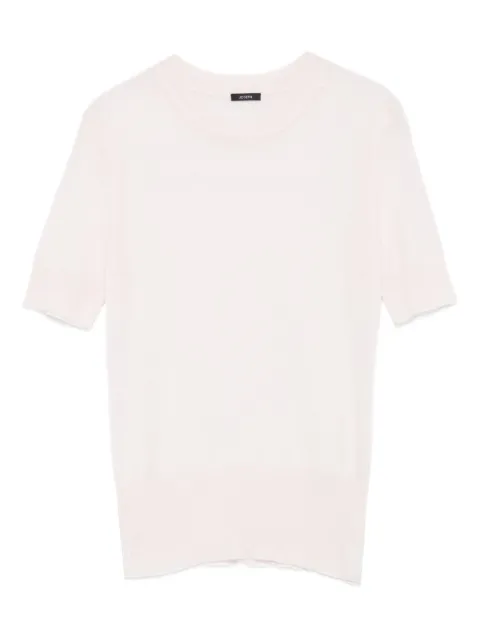 JOSEPH short-sleeve round-neck T-shirt Pink JF009252