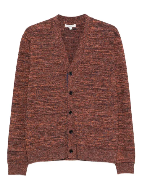 JW Anderson button-front speckled cardigan Blue KW1438YN0445