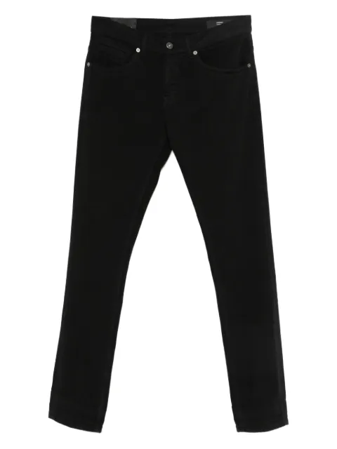 DONDUP cuffed-hem jeans Black UP232BSE037UKPT