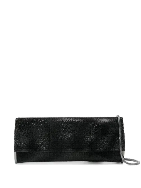 Benedetta Bruzziches crystal-embellished clutch Black 0082013J