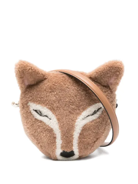 Jimmy Choo Soft Fox cross body bag Brown SOFTFOXMINIBAGSHR