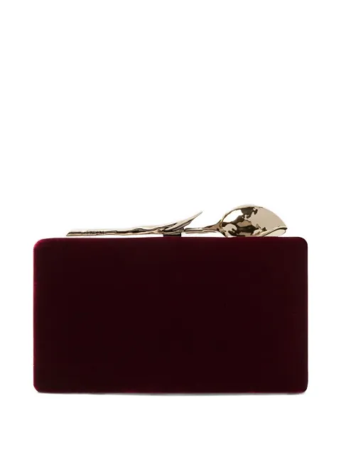 ERDEM Bloom Minaudière mini bag Red AW25B450846002