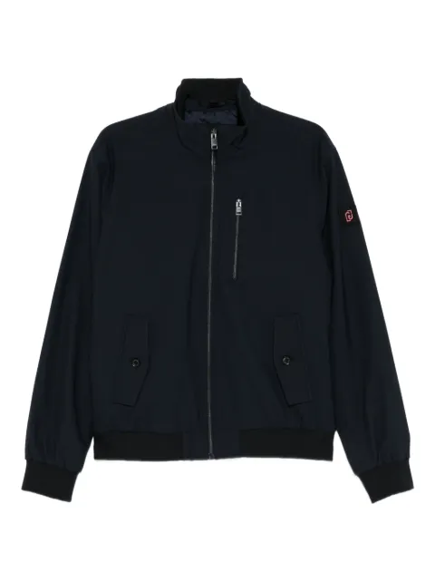 LIU JO logo-detail zip-up jacket Blue QXX048T2991