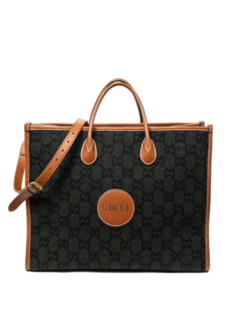 Gucci Pre-Owned GG pattern tote bag Green 681112525040
