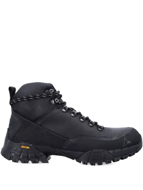 ROA Andreas lace-up leather boots Black NBUW1381LE155BLK0001