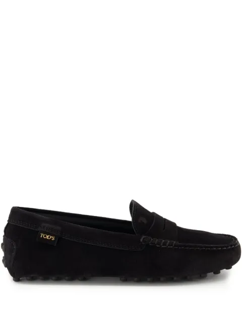 Tod's Gommino suede loafers Black XXW22L00010RE0