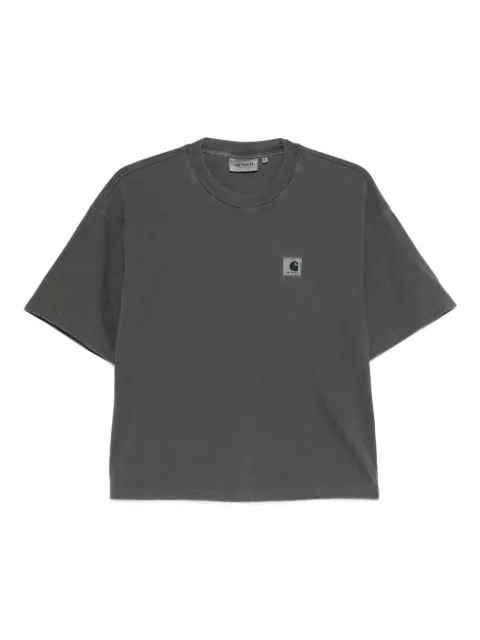 Carhartt WIP logo-patch T-shirt Grey I033051