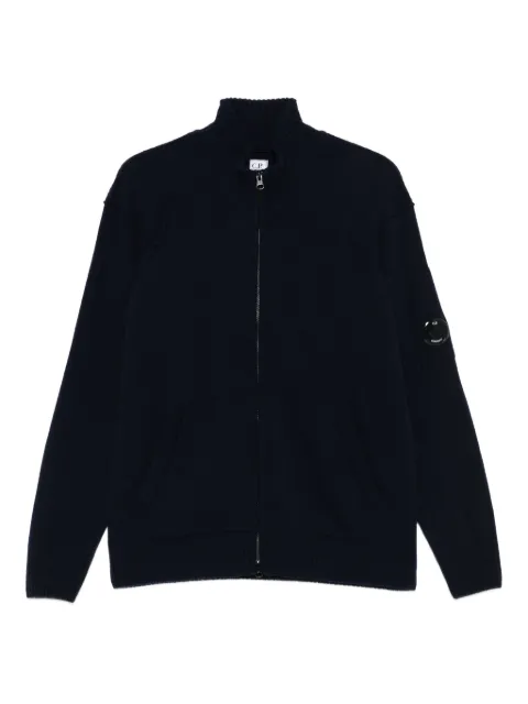C.P. Company lambswool zip-front cardigan Blue RFCMKN708A110149A888