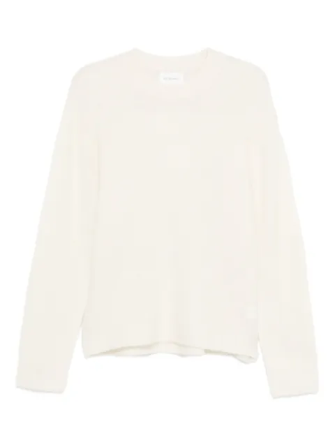 Berner Kühl crew-neck wool sweater White 429K4