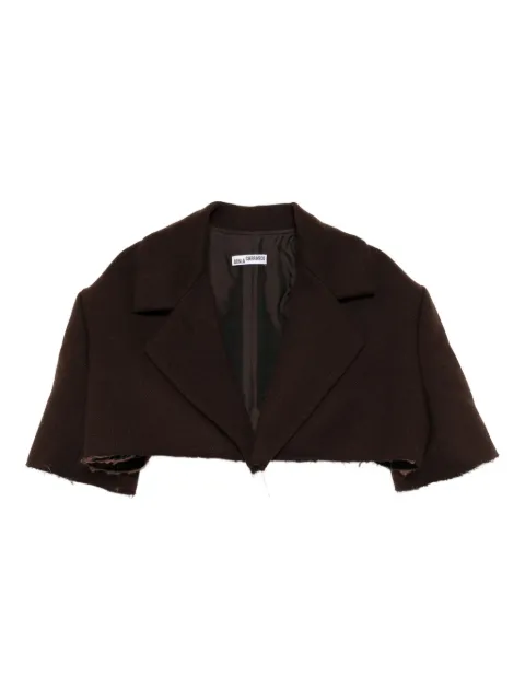 SONIA CARRASCO cropped jacket Brown 110407103908