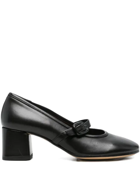 Pomme D´Or buckle heeled pumps Black 5607