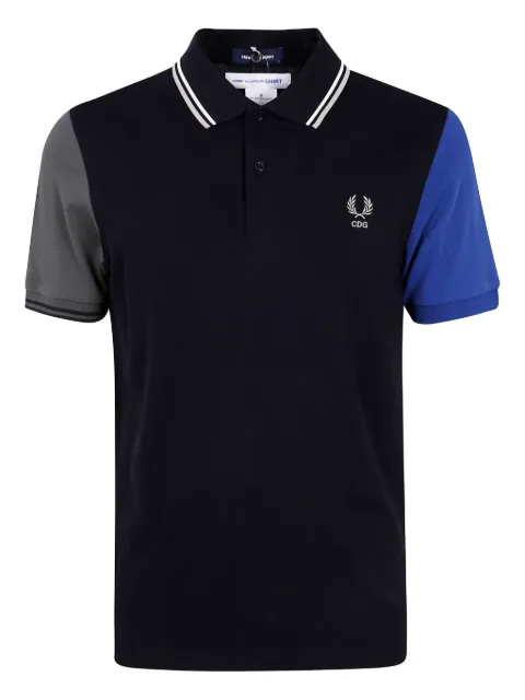 Comme Des Garçons Shirt cotton polo shirt Black FPT501