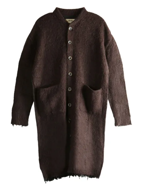 Uma Wang two-tone cardigan Brown UK7568UW896LONGCARDIGAN