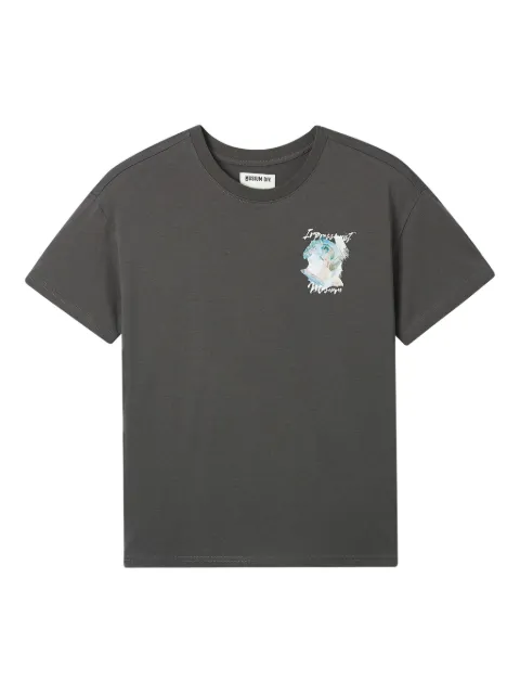 Musium Div. graphic-print T-shirt Grey MMUTEW01022X