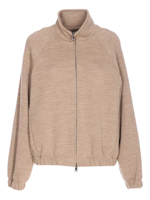 Max Mara zip-up sweatshirt Neutrals 2521926019600