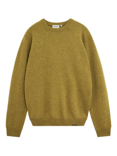 Carhartt WIP Alten crew-neck sweater Green I033917