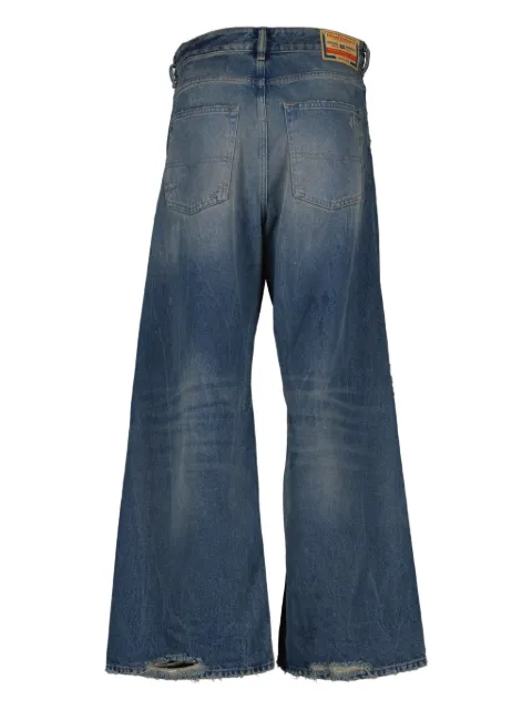 Diesel distressed wide-leg jeans Blue A0692609M28