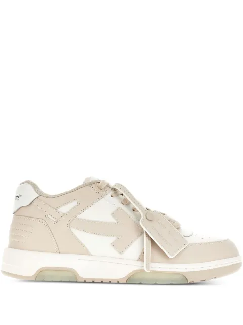 Off-White Out Of Office leather panel sneakers Neutrals OMIA189C99LEA007