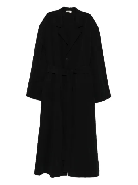 Fear Of God belted coat Black FG25FW64644BTN001