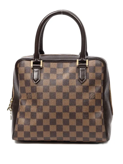 Louis Vuitton Pre-Owned checked tote bag Brown VI0958