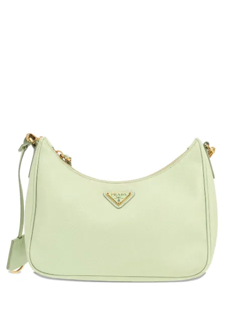 Prada Pre-Owned 2005 Re-Edition shoulder bag Green 422588