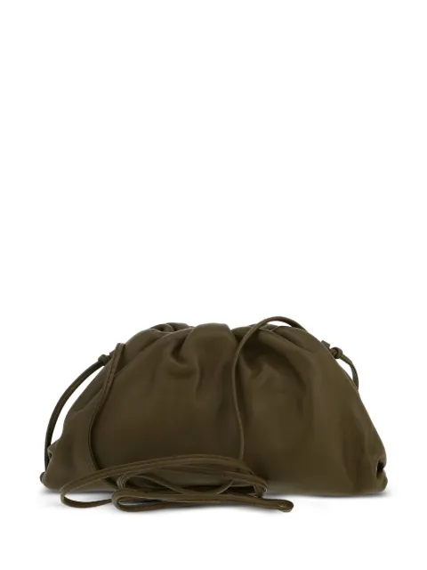 Bottega Veneta Pre-Owned Pouch leather clutch Green 422059