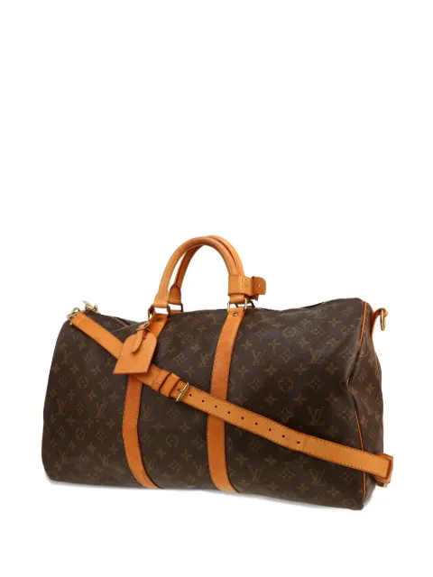 Louis Vuitton Pre-Owned Keepall 50 monogram canvas holdall Brown 422018