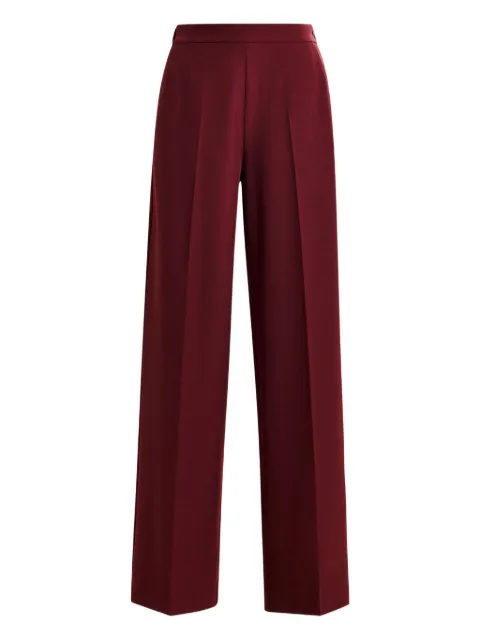 Essentiel Antwerp Izi pressed-crease trousers Red IZI