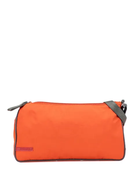 Prada Pre-Owned 2010-2025 Tessuto Sport shoulder bag Orange D6LRDPQLNUMTX3U3