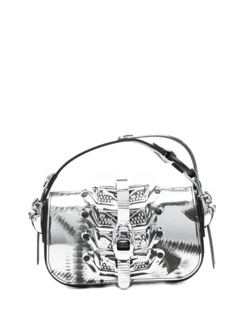 Innerraum metallic-buckle patterned tote bag Silver C02DSBKPV00