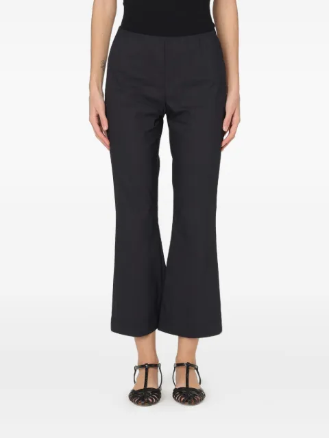 Liviana Conti flared cropped trousers Black CNTK50Y690