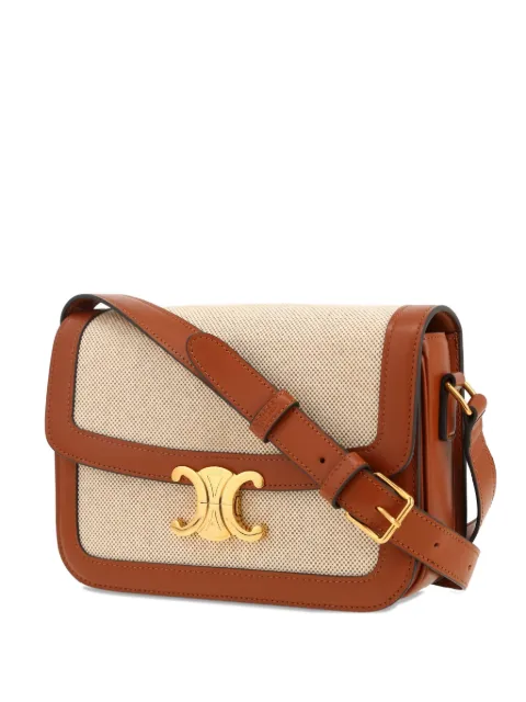 Celine Pre-Owned Triomphe shoulder bag Brown 414407