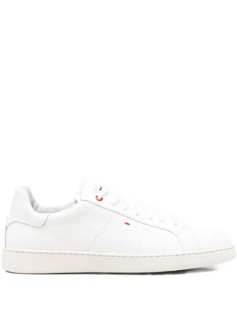 Kiton leather sneakers White USSA381N0114311002