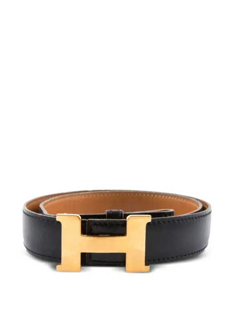 Hermès Pre-Owned 1979 leather belt Black 15016105