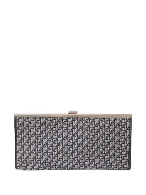 Christian Dior Pre-Owned 1990s monogram clutch bag Blue 15016100