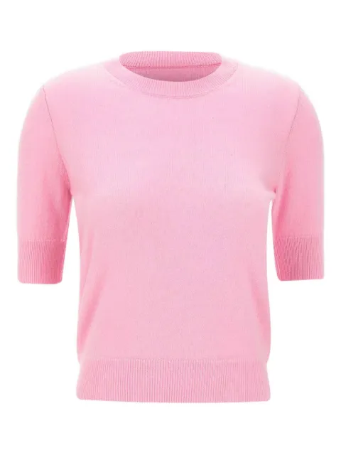 HERSKIND short-sleeve crew-neck sweater Pink 5635969011