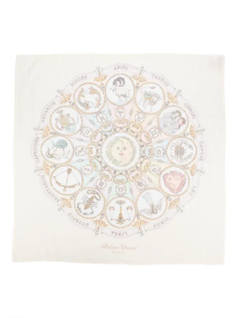 Atelier Choux Zodiac printed blanket Yellow ZODIAC