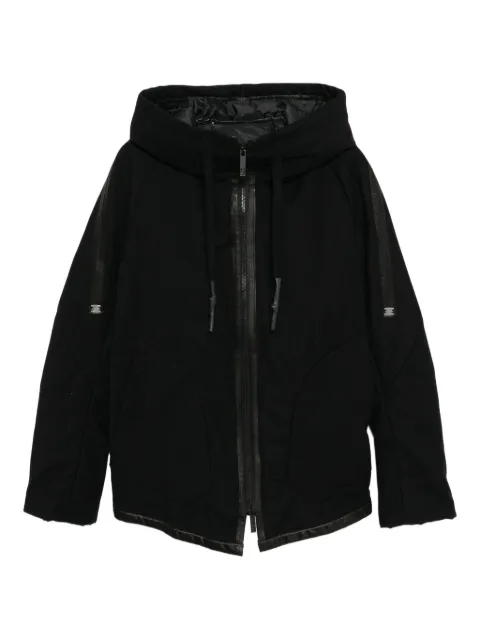 69 zip-up hooded jacket Black HORIZONHARMURE