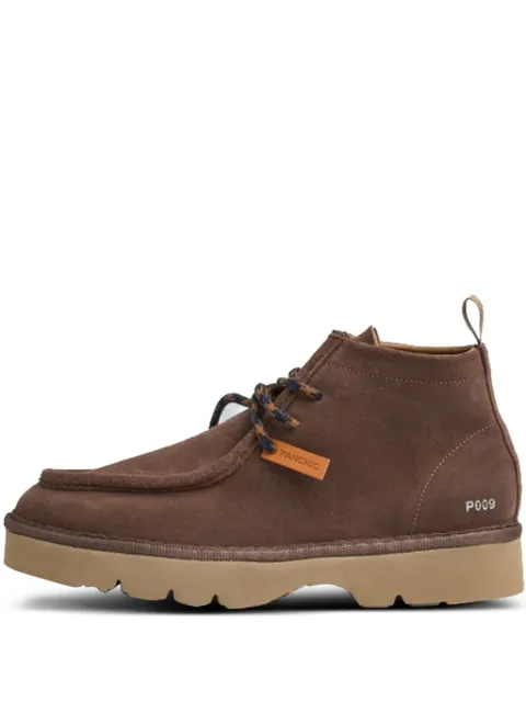 PANCHIC P009 suede boots Brown P009M0120172D001